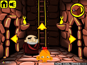 Игра Счастливая Обезьянка 134 (Monkey GO Happy 134) — играть онлайн бесплатно (изображение №9)