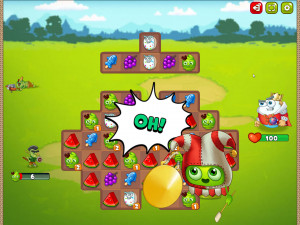 Игра Герои Три-В-Ряд (Heroes of Match 3) — играть онлайн бесплатно (изображение №6)