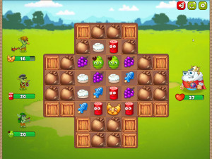 Игра Герои Три-В-Ряд (Heroes of Match 3) — играть онлайн бесплатно (изображение №8)