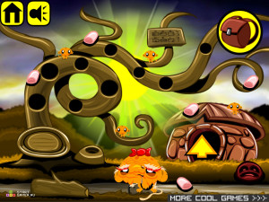 Игра Счастливая Обезьянка 136 (Monkey GO Happy 136) — играть онлайн бесплатно (изображение №3)