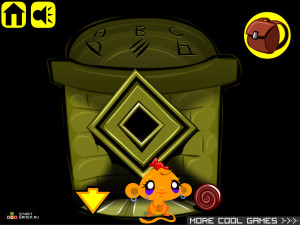 Игра Счастливая Обезьянка 137 (Monkey GO Happy 137) — играть онлайн бесплатно (изображение №3)