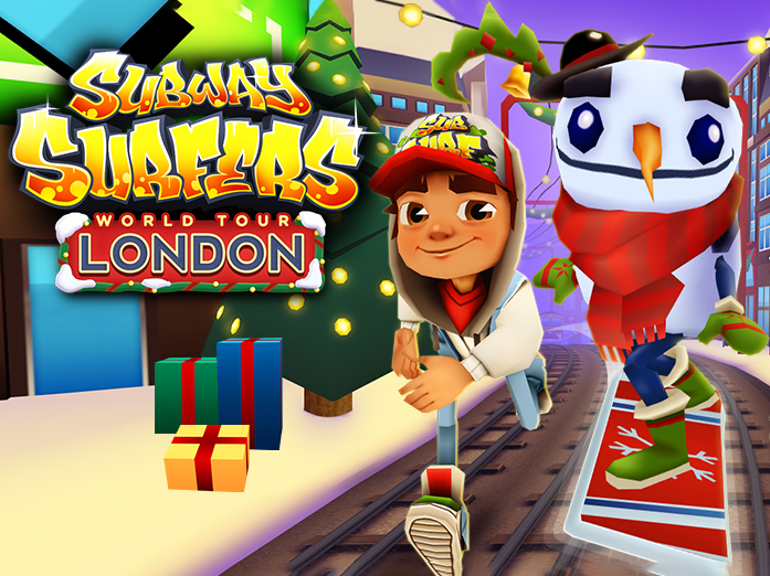 Игра Сабвей Серферс: Новогодний Лондон (Subway Surfers World Tour: London)  — играть онлайн бесплатно