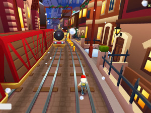 Игра Сабвей Серферс: Новогодний Лондон (Subway Surfers World Tour: London) — играть онлайн бесплатно (изображение №3)