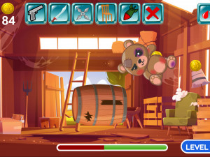 Игра Кик Зе Тедди (Kick The Teddy Bear) — играть онлайн бесплатно (изображение №2)