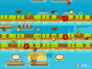 Игра Адам и Ева: Переправа Через Реку (Adam and Eve Crossy River) — играть онлайн бесплатно (изображение №4)