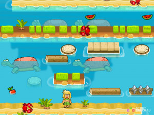 Игра Адам и Ева: Переправа Через Реку (Adam and Eve Crossy River) — играть онлайн бесплатно (изображение №6)