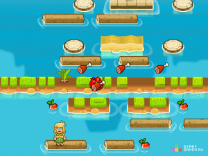 Игра Адам и Ева: Переправа Через Реку (Adam and Eve Crossy River) — играть онлайн бесплатно (изображение №8)