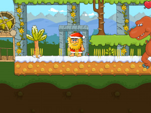 Игра Адам и Ева: Рождество (Adam and Eve Go Xmas) — играть онлайн бесплатно (изображение №5)