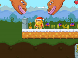 Игра Адам и Ева: Рождество (Adam and Eve Go Xmas) — играть онлайн бесплатно (изображение №7)