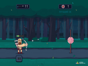 Игра Крошечный Лучник (Tiny Archer) — играть онлайн бесплатно (изображение №2)