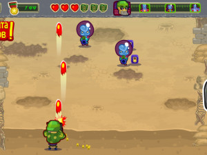 Игра Атака Пришельцев (Aliens Attack) — играть онлайн бесплатно (изображение №2)