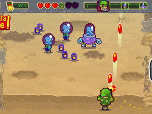 Игра Атака Пришельцев (Aliens Attack) — играть онлайн бесплатно (изображение №3)