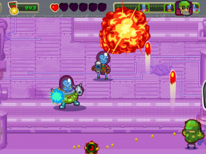 Игра Атака Пришельцев (Aliens Attack) — играть онлайн бесплатно (изображение №8)