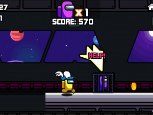 Игра Амонг Ас: Спейс Раш (Among Us Space Rush) — играть онлайн бесплатно (изображение №5)