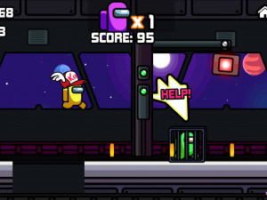 Игра Амонг Ас: Спейс Раш (Among Us Space Rush) — играть онлайн бесплатно (изображение №7)