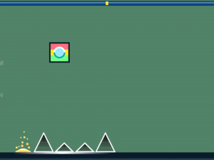 Игра Геометрия Даш (Geometrical Dash) — играть онлайн бесплатно (изображение №2)