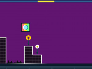 Игра Геометрия Даш (Geometrical Dash) — играть онлайн бесплатно (изображение №6)