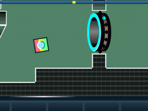 Игра Геометрия Даш (Geometrical Dash) — играть онлайн бесплатно (изображение №9)