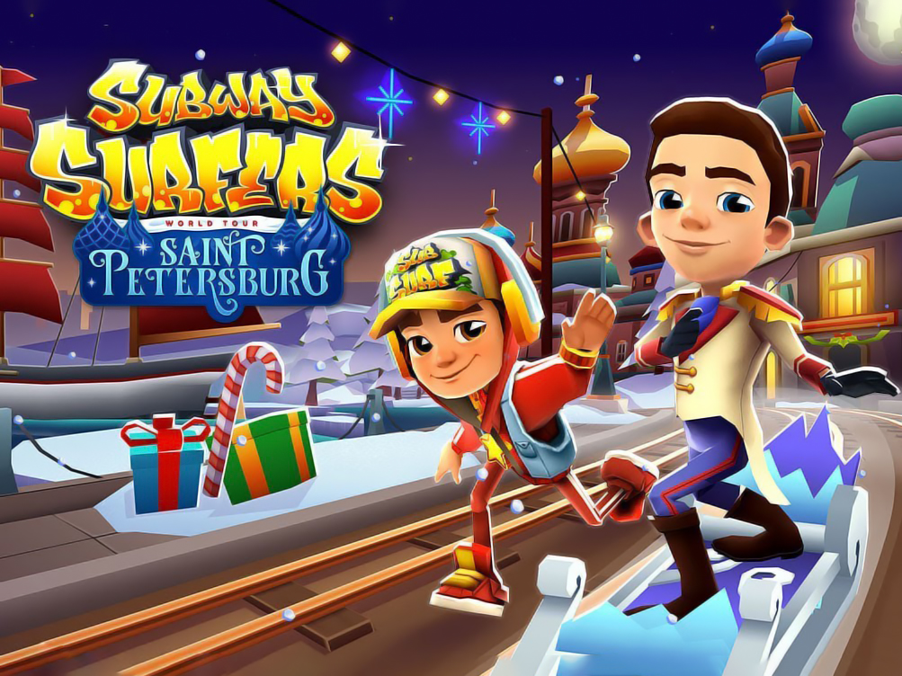 Игра Сабвей Серф: Санкт-Петербург (Subway Surfers World Tour.