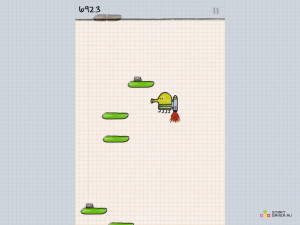 Игра Дудл Джамп (Doodle Jump) — играть онлайн бесплатно (изображение №4)