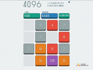 Игра Получи 4096 (Get 4096) — играть онлайн бесплатно (изображение №4)