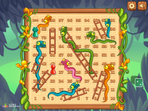 Игра Змеи и Лестницы (Snakes and Ladders) — играть онлайн бесплатно (изображение №3)