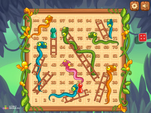 Игра Змеи и Лестницы (Snakes and Ladders) — играть онлайн бесплатно (изображение №4)