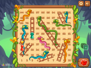 Игра Змеи и Лестницы (Snakes and Ladders) — играть онлайн бесплатно (изображение №5)
