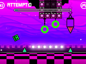 Игра Геометрия Неон Даш: Саб Зиро (Geometry Neon Dash Subzero) — играть онлайн бесплатно (изображение №2)