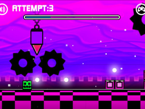 Игра Геометрия Неон Даш: Саб Зиро (Geometry Neon Dash Subzero) — играть онлайн бесплатно (изображение №4)