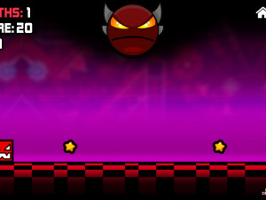 Игра Геометрия Даш: Кровавая Баня (Geometry dash Bloodbath) — играть онлайн бесплатно (изображение №4)