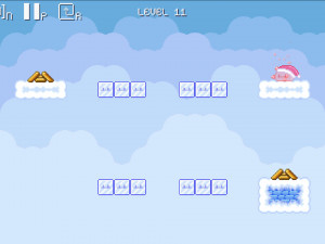 Игра Огненный Шар: Зима (FireBlob Winter) — играть онлайн бесплатно (изображение №5)