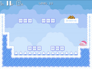 Игра Огненный Шар: Зима (FireBlob Winter) — играть онлайн бесплатно (изображение №6)