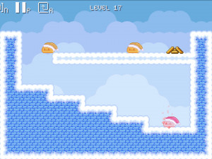 Игра Огненный Шар: Зима (FireBlob Winter) — играть онлайн бесплатно (изображение №9)