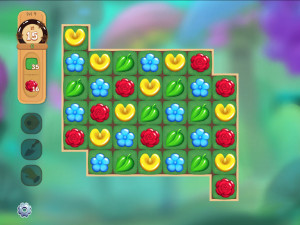 Игра Цветущие Сады: Три в Ряд (Garden Bloom) — играть онлайн бесплатно (изображение №6)