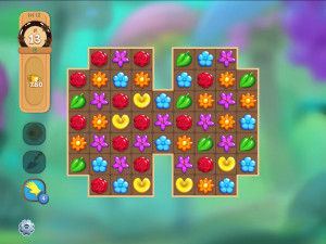 Игра Цветущие Сады: Три в Ряд (Garden Bloom) — играть онлайн бесплатно (изображение №9)