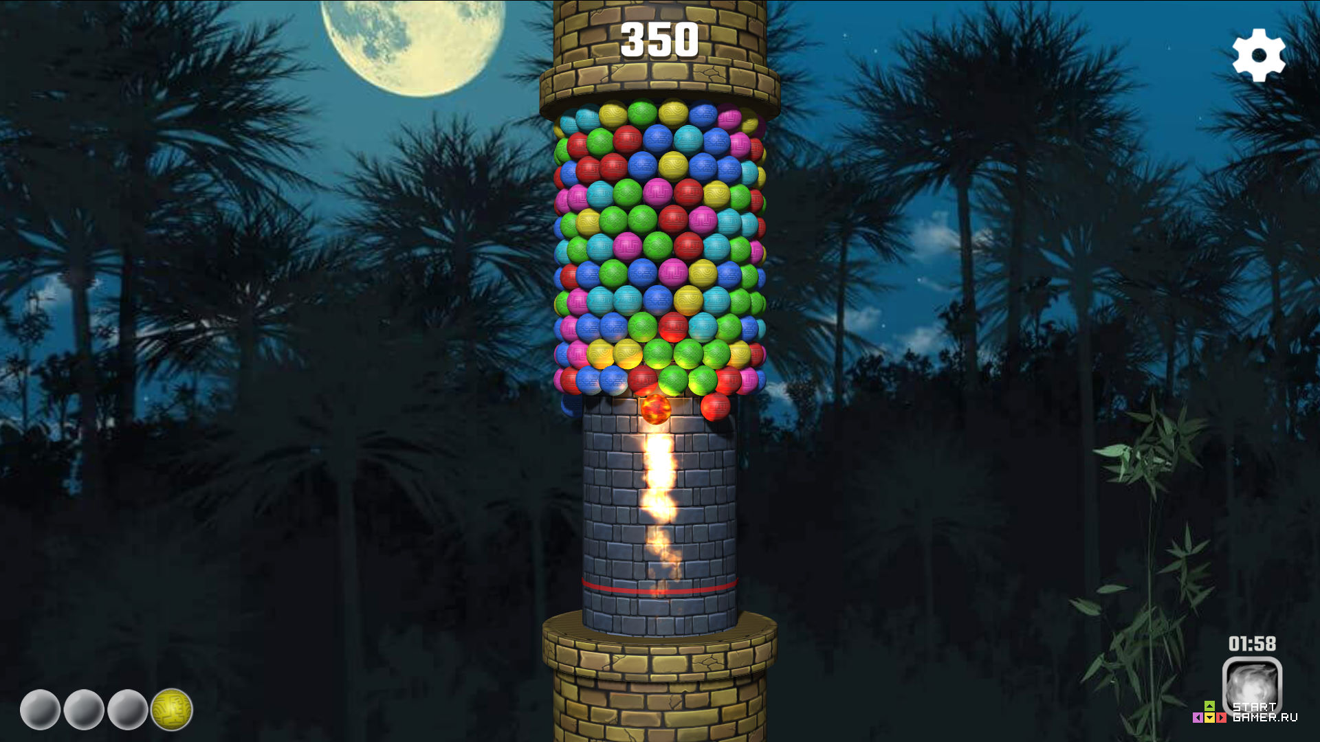 Башня 3 д играть. Башня каланча игра. Башня шариков игра. Башенки с шариками. Игра шарики на башне.