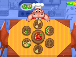 Игра Бегемот Пицца Шеф  (Hippo Pizza Chef) — играть онлайн бесплатно (изображение №5)