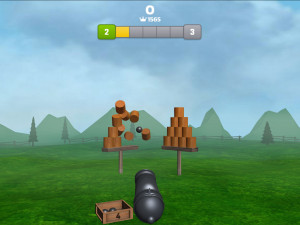 Игра Пушечные Ядра 3D (Cannon Balls 3D) — играть онлайн бесплатно (изображение №3)