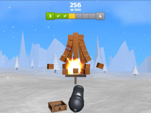 Игра Пушечные Ядра 3D (Cannon Balls 3D) — играть онлайн бесплатно (изображение №2)