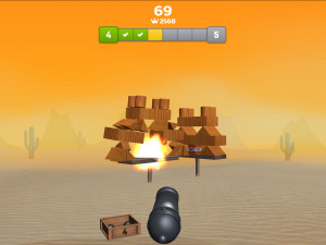 Игра Пушечные Ядра 3D (Cannon Balls 3D) — играть онлайн бесплатно (изображение №7)