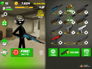 Игра Стикмен: Комбинация Оружия (Stick Merge) — играть онлайн бесплатно (изображение №3)