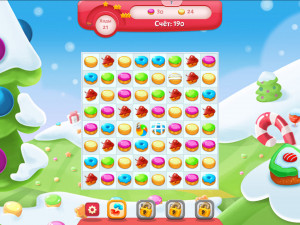 Игра Куки Краш Рождество (Cookie Crush Christmas) — играть онлайн бесплатно (изображение №6)