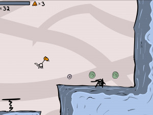 Игра Приключения Веселых Штанов (The Fancy Pants Adventure: World 1) — играть онлайн бесплатно (изображение №6)