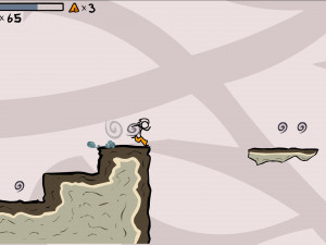 Игра Приключения Веселых Штанов (The Fancy Pants Adventure: World 1) — играть онлайн бесплатно (изображение №7)