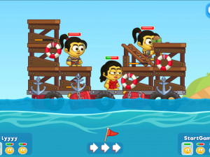 Игра Войны на Плотах Мультиплеер (Raft Wars Multiplayer) — играть онлайн бесплатно (изображение №3)