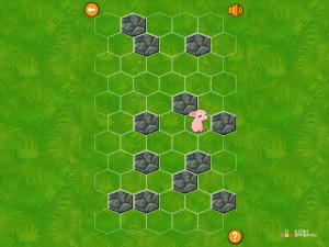 Игра Заблокируй Cвинью (Block the Pig) — играть онлайн бесплатно (изображение №3)