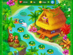 Игра Джунгли Три в Ряд (Jungle Match) — играть онлайн бесплатно (изображение №5)