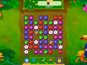 Игра Джунгли Три в Ряд (Jungle Match) — играть онлайн бесплатно (изображение №9)