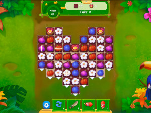 Игра Джунгли Три в Ряд (Jungle Match) — играть онлайн бесплатно (изображение №6)